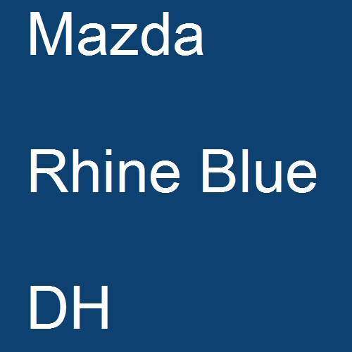 Mazda, Rhine Blue, DH.